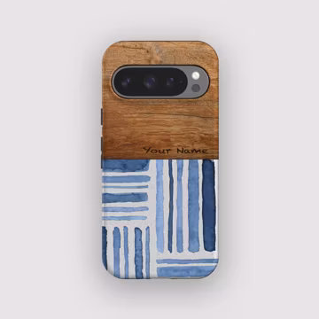 Grid Stripes Striped Watercolour Phone Case for Google Pixel, Apple iPhone and Samsung Galaxy