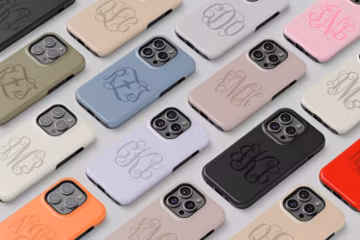 Monogram Phone Case: Personalized Tone-on-Tone Color Design