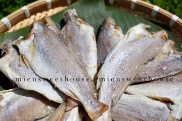 Dried Yellow Croaker Fish - Khô Cá Đù - Vietnamese Salted Croaker Fish