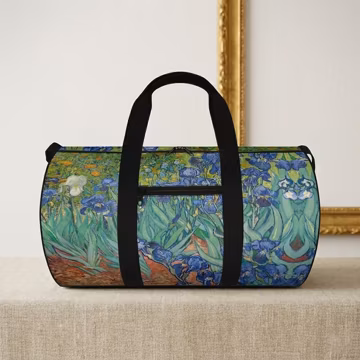 Van Gogh Art Travel Handbag, Vegan Leather Shoulder Bag for Women, Unique Custom Gift