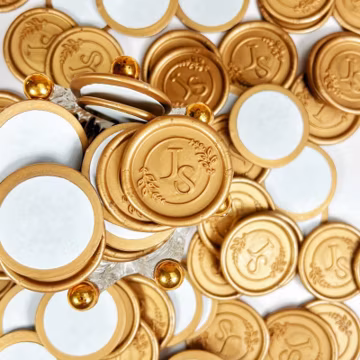 wedding invitation wax seal stamp stickers,Personalized monogram Self Adhesive Wax Seals,initials Self-Adhesive stick wax seals