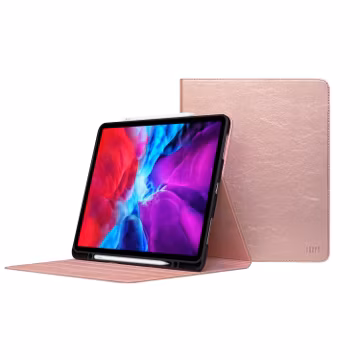 iPad Air 11" (M3) Leather Case - 2025 - With Pencil Holder - Genuine Leather - Sleep-Wake - Touch ID Support- For Models A3266 & A3267
