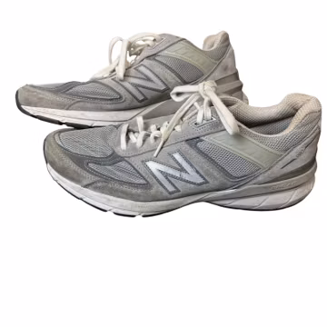 New Balance 990v5 Sneakers Mens 11 Grey Made in USA M990GL5 Suede Mesh Running