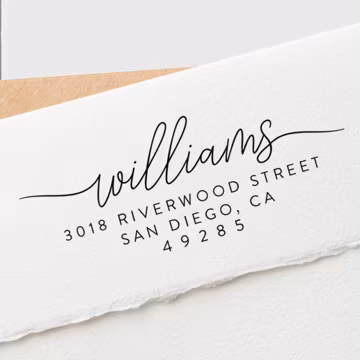 RETURN ADDRESS STAMP Self Inking | Top Quality Self-Inking Stamper | Custom Stamp | Personalized Address Stamp