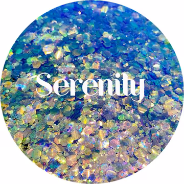 Serenity - Periwinkle / Blue Color Shift Polyester Glitter