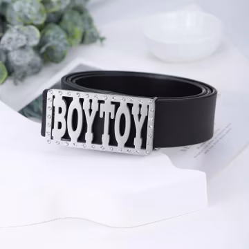 Personalized Rhinestone BOYTOY Belt Buckle,Custom name belt buckle,Y2K madonna boytoy accessory,Handmade belt buckle,party gift for him/her