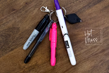 Badge Reel Accessories, Mini Pen, Keychain, Mini Sharpie®, Mini Light, Dry Erase Marker, Nurse Doctor Badge Reel