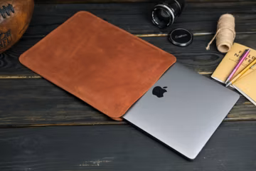 Leather case for MacBook 13 2025, Free Personalized Leather MacBook Sleeve,MacBook Neo Case, macbook air 15 inch Cover, Christmas gifts