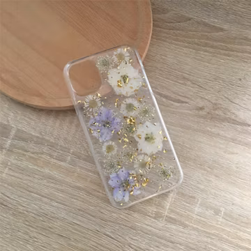 Real Pressed Dried Flower Cover case for iPhone 17 16 15 14 pro max Air 16e 17e,Samsung S26 S25 Ultra A16,Google Pixel 9 10 pro