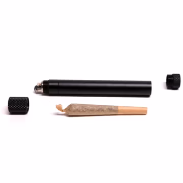 Stash Tube with Refillable Lighter | Waterproof Travel Case for Camping, Hiking, Smell Proof Joint Storage