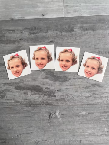 Custom photo temporary tattoo, face temporary tattoo, birthday party favors, senior night tattoos, grooms face tattoo, bachelorette tattoos