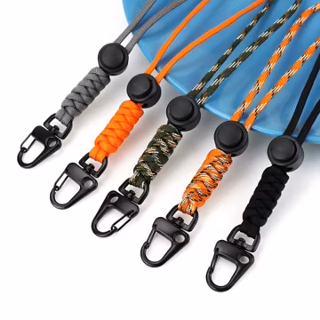 Paracord Key Lanyard with Swivel Clasp, Neck Cord