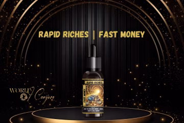 Rapid Riches Oil | Quick Cash, Fast Money, Prosperity Flow | Condition Oil