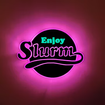 Slurm Soda LED Sign: Futurama Fan Art, Edge Lit Night Light
