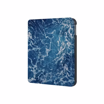 Sleep Case for Kobo - Personalized PU Leather Sleep Case with Built-In Stand for 2025 Kobo Clara 6" & Libra 7" Auto Wake/Sleep sea waves