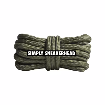 2026 Combat Green / Brown Two Tone Multi Rope Vibrant Premium Style Shoelaces 4mm Colorful Fantastic New Quality Laces