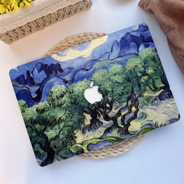 Van Gogh Olive Trees MacBook Case for MacBook Air 2020 Case, MacBook Air 13, 11 Inch, MacBook Pro 13/15/16 inch, Retina Air MacBook 2021