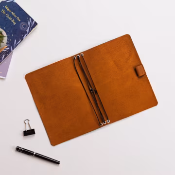 Journal cover with elastic band, Leather journal cover a5, Refillable journal cover, A4 journal cover, A6 journal cover, B5 journal covers