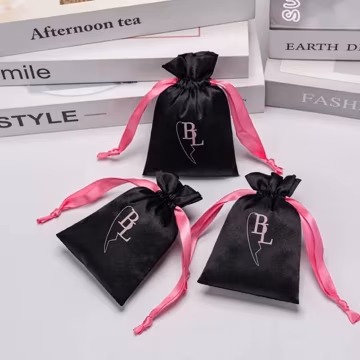 Satin Drawstring Dust Bags: Handbag, Jewelry, Gift Packaging