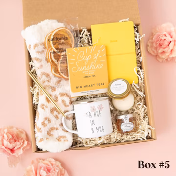 Sunshine Care Package, Sunshine Box, Just Because Gift, Thinking of You, Sending Cheer, Mental Health Boost, Get Well Soon Basket Women