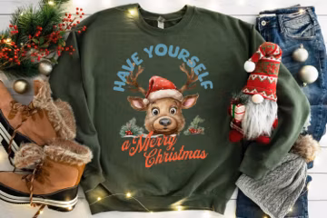 Merry Christmas Sweatshirt, Christmas Shirt, XMAS Shirt, Cute Holiday Christmas Crewneck, Funny Christmas Sweatshirt, Holiday sweatshirts