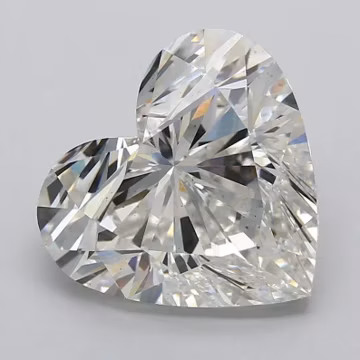 Heart Shape IGI Certified Loose Lab-Grown Diamond, Brilliant Heart Shaped Top Rated Lab Created Diamond Use For Proposal Ring & Pendants