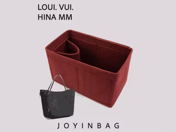 Purse Organizer For Hina MM Bag | Tote Bag Organizer | Designer Handbag Organizer | Bag Liner | Purse Insert | Purse Storage