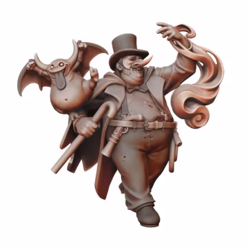 Carnival Master | Fantasy Miniature | Dungeons and Dragons | DnD Miniature | Tabletop Game | RPG | Pathfinder | Manuel Boria