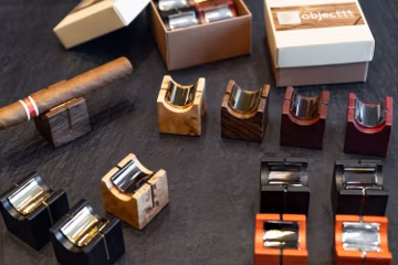Luxury Wooden Cigar Rest, Unique Smoker Gift
