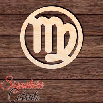 Virgo 002 Unfinished Wooden Cutout for Crafting, Home & Room Décor, and other DIY projects - Many Sizes Available