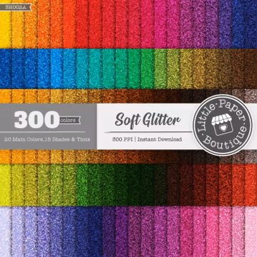 300pcs Glitter Background Digital Paper Pack for Commercial Use (Seamless Design) gold glitter digital paper