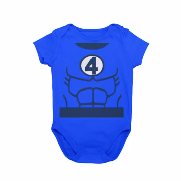 Baby Fantastic Hero Halloween Costume Bodysuit | Baby Mr. Superhero Cosplay Costume Bodysuit | MNSSHP Unique Costume | First Halloween Baby