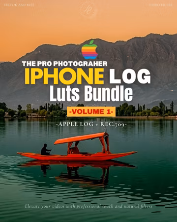400+ Apple Log LUTs for iPhone Bundle, Cinematic Color Grading LUT Pack, Apple Log & Rec709, Video LUTs, DaVinci, Premiere Pro, Capcut