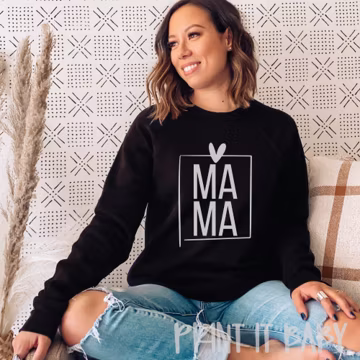 Mama SVG File: Mom Life Shirt Design (Digital Download)