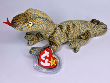 1999 Ty Beanie Baby "Scaly" Retired Lizard BB7