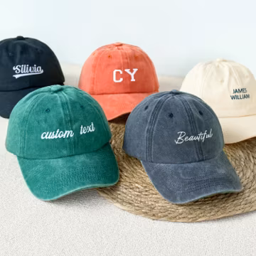 Custom Text Embroidered Hat, Personalized Dad Hat, Your Own Text Hat, Mama Hats, Custom Trucker Hat,Custom Dad Cap,Birthday Gift,Wedding Hat