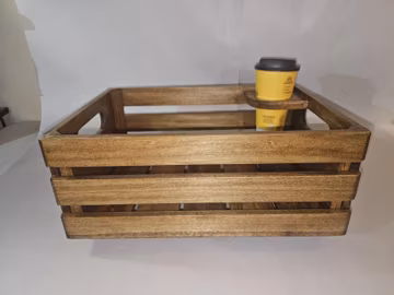 basket for rear bicycle rack with cup holder