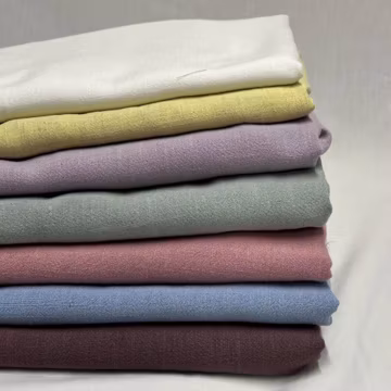 Rayon Linen Blend Soft Woven Fabric By The Yard 240 GSM Pastel #2