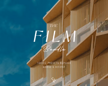 1000+ FILM Bundle Presets - Mobile and Desktop - Lightroom Preset Bundle for Instagram - Best Deal - Aesthetic, Outdoor, Vintage Filter
