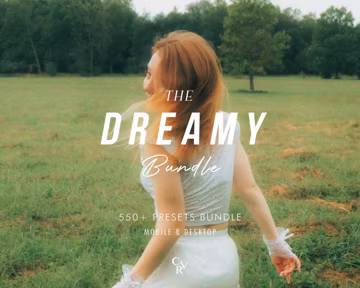 550+ DREAMY Bundle Presets - Mobile and Desktop - Lightroom Preset Bundle - Outdoor, Warm Tone Filter