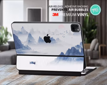 Great 3M vinyl skin for the Apple Magic Keyboard and Apple Smart Keyboard Folio for iPad Pro and iPad Air