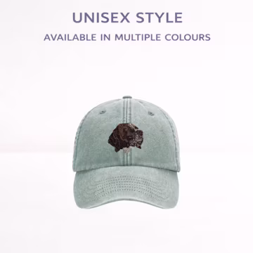 Pointer Dog Embroidered Baseball Cap, Unisex Dog Lover Hat with Gift Box