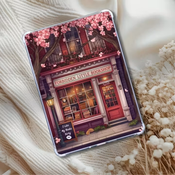 Forbidden Little Bookshop | Kindle Insert | eReader Smutty Bookish Decor