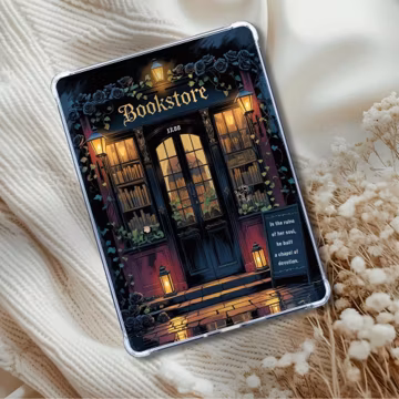 Obsession's Bookshop | Dark Theme | Kindle Insert: or eReader Dark Romance and Moody Decor