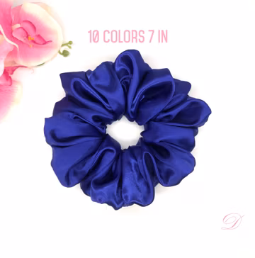 Satin Scrunchie, Multiple Colors, Designed By Daria L Fashion, Made in USA