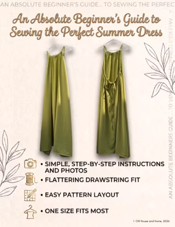 Beginners Guide to Sewing the Perfect Summer Dress!