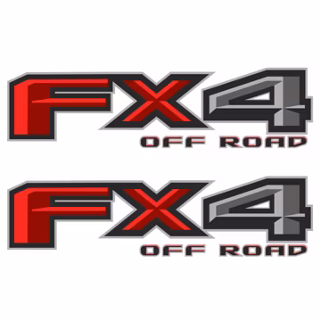 OEM FX4 Off Road Decal Ford F-150 F-250 F-350 (2004-2020) Bedside Replacement Set of 2