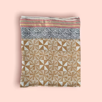 Hand Block Print Cotton Sarong, Beach Cover Up, Indian Pareo, Boho Beach Wrap, Handmade Cotton Sarong