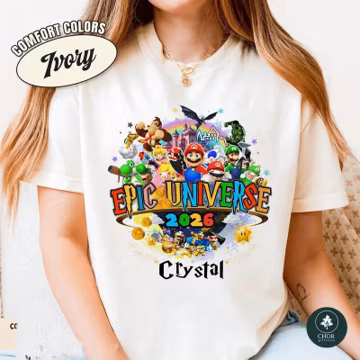 Custom Universal Orlando 2026 Family Vacation Shirts, Personalized Group Matching Shirt, Family Matching Trip 2026 Shirt