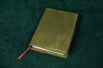 Leather Notebook Cover, Vintage leather journal cover A5, Simple notebook cover a5, Various color options, Moleskine cover, Hobonichi Techo